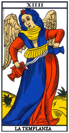 La Templanza del Tarot de Marsella